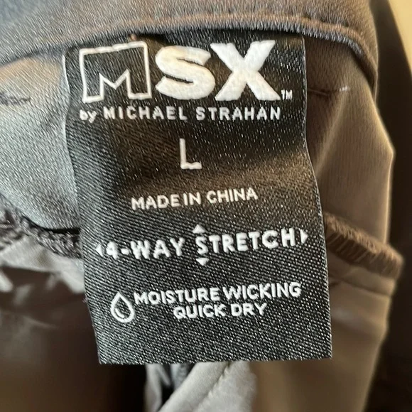 Men’s L shorts MSX four-way stretch. Michael Strahan moisture wicking, quick dry - Picture 2 of 9